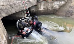 Erzurum’da Sulama Kanalına Uçan Otomobilde 2 kişi hayatını kaybetti