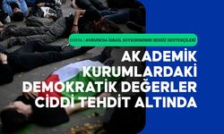 Akademide Filistin destekçilerine baskı