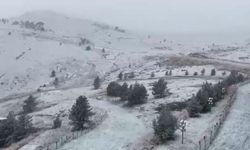 Kartalkaya’ya Mevsimin İlk Karı Düştü