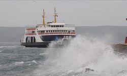 Çanakkale Boğaz hattında bazı seferler iptal edildi