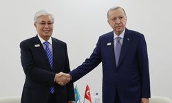 Cumhurbaşkanı Erdoğan, Kazakistan Cumhurbaşkanı Tokayev ile görüştü