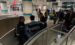 Yenikapı metro istasyonunda yangın