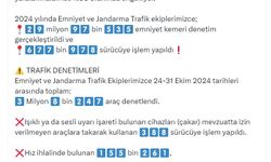 Emniyet Kemeri Denetimlerinde 677 Bin Sürücüye Ceza