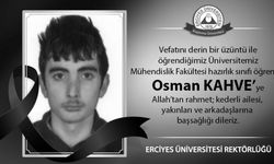 Cipin çarptığı üniversiteli Osman yaşamını yitirdi