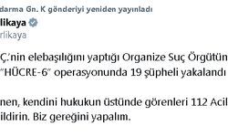 Kayseri'de suç örgütü operasyonu: 19 gözaltı