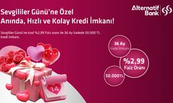 Alternatif Bank’tan Sevgililer Günü’ne özel kredi kampanyası