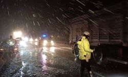 Çorum’da yoğun kar yağışı etkili oluyor