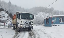 Doğu Karadeniz'de 1314 köy ve mahalle yolu kardan kapandı, 6 ilde okullar tatil