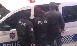 Polis sürücüyü takip sonucu silah çekip durdurdu