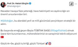 Yerli ve milli havadan havaya görüş ötesi füzesi 'GÖKDOĞAN'dan tam isabet