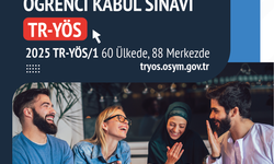 YÖK: TR-YÖS, 60 ülkede 88 merkezde yapılacak