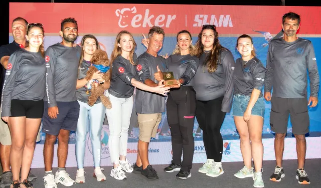 TAYK Slam-Eker Olympos Regatta Yelken Festivali Şampiyonlarını Taçlandırdı