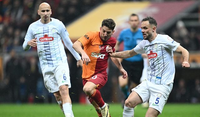 Galatasaray, Çaykur Rizespor’u Ağırlıyor: İki Yıldızdan Yoksun Sahaya Çıkacak