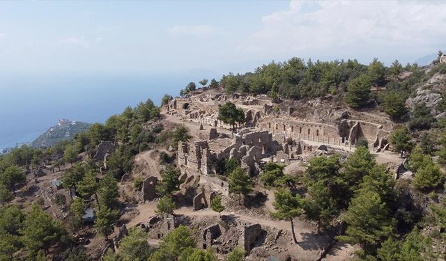 Alanya Syedra Antik Kenti Gece Ziyaretlerine Açılacak