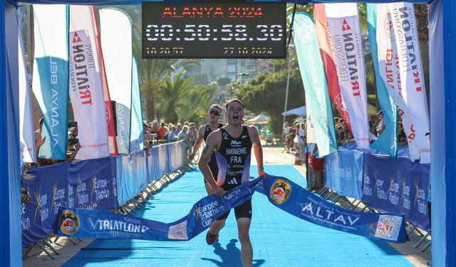 Alanya’da 33. Avrupa Triatlon Kupası Heyecanı