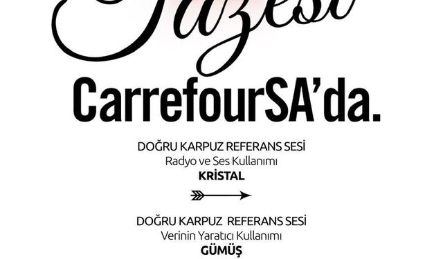 CarrefourSA’ya Kristal Elma’dan 4 ödül