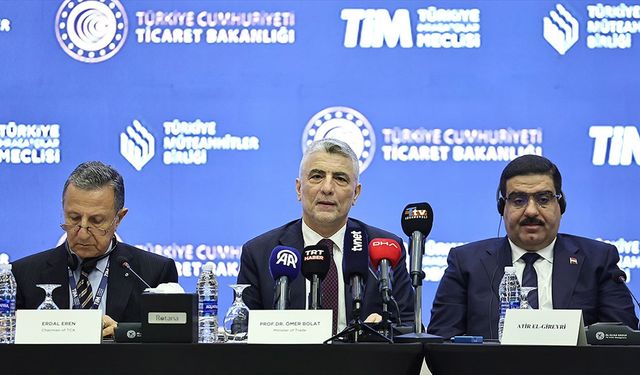 Bakan Bolat: Büyük Kalkınma Yolu Projesi'nde Türkiye Irak'ı desteklemektedir