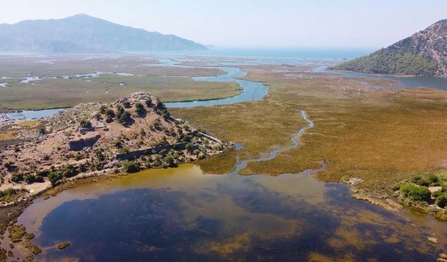 3 Bin Yıllık Kaunos Antik Kenti Büyülüyor: Havadan Görüntülendi