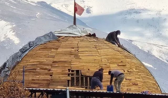 Isparta'da Ulu Cami'nin restorasyon çalışmaları devam ediyor