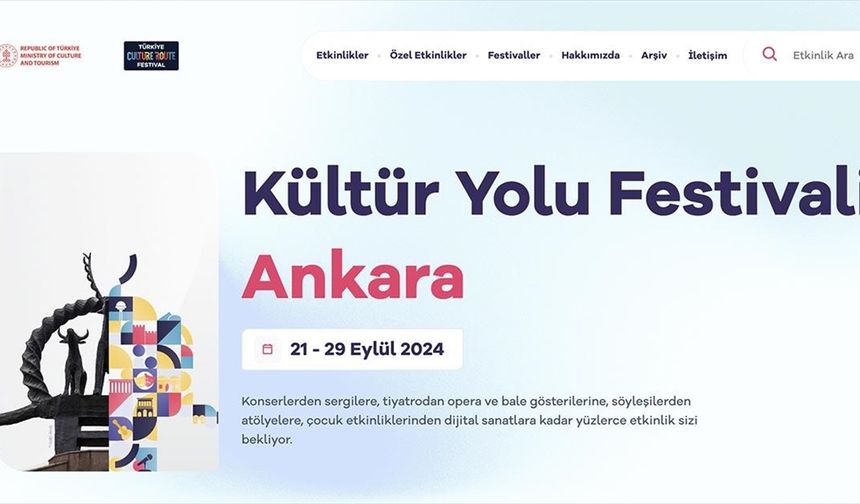 Ankara Kültür Yolu Festivali Başlıyor: Sanat Dolu 9 Gün