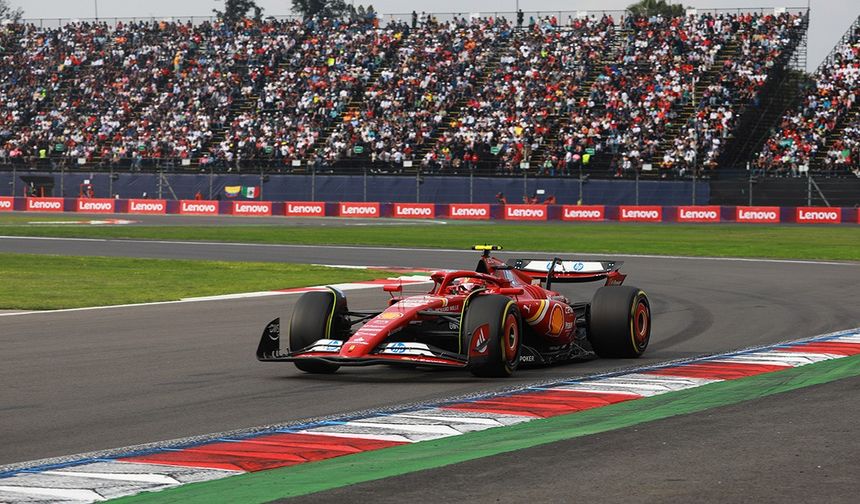 Formula 1'de Meksika Grand Prix'sini Carlos Sainz kazandı