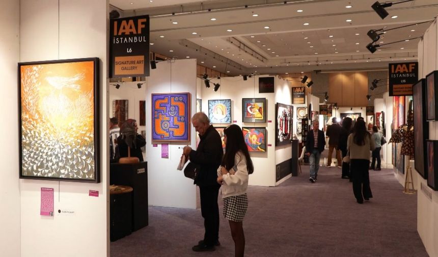 IAAF İstanbul Sanat ve Antika Fuarı Sanatseverleri Buluşturuyor