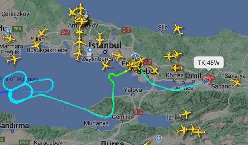 İstanbul- Sabiha Gökçen Havalimanı'nda iniş trafiği 2 saat durdu