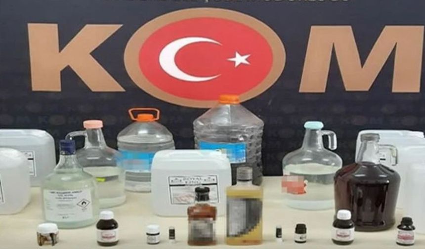 Burdur'da kaçak ve sahte alkol satan 8 şüpheliye adli işlem yapıldı